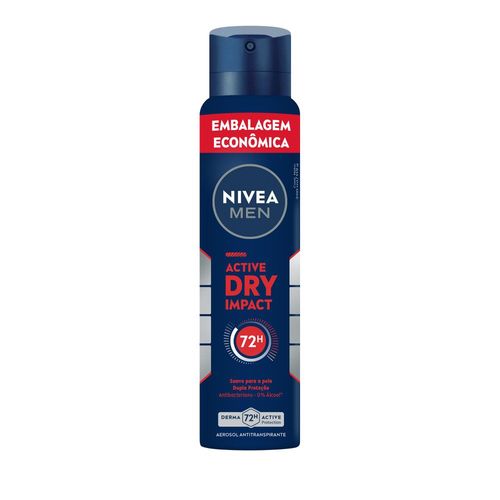 Desodorante Nivea Aerossol Masculino Dry Impact 200ml