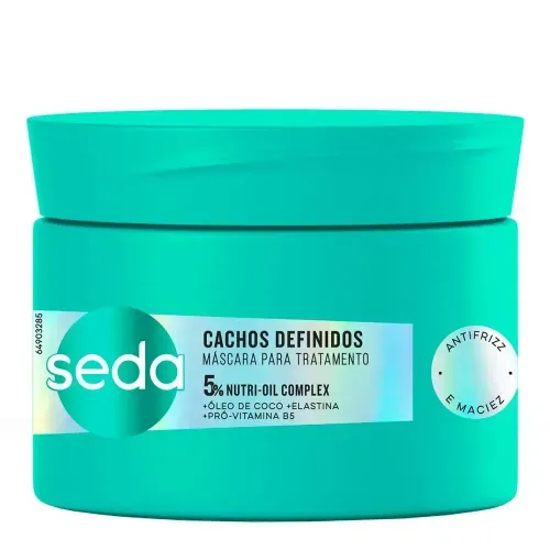 Máscara de Tratamento Seda Cachos Definidos Pote 300g
