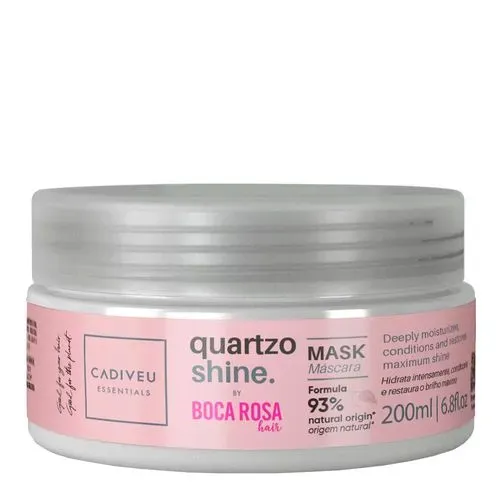 Máscara Capilar Boca Rosa Quartzo Shine 200ml