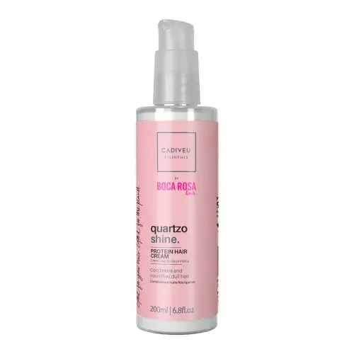 Creme Capilar Cadiveu Boca Rosa Quartzo Shine 200ml