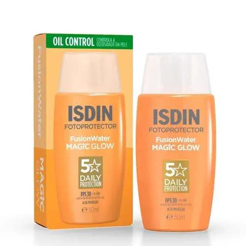 Isdin Protetor FPS30 Solar Fusion Water Magic Glow 50ml
