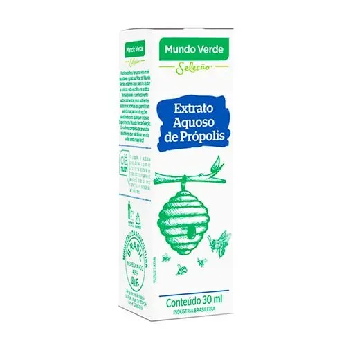 Extrato de Própolis Mundo Verde Aquoso 30ml