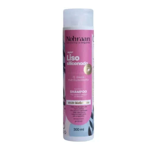 Shampoo Nohraan Liso Frasco 300ml