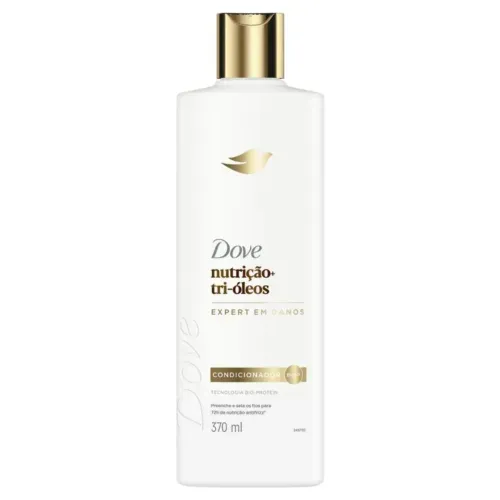 Condicionador Dove Nutrição + Tri-óleos Frasco 370ml