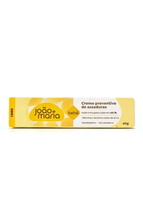 João e Maria Creme Preventivo Para Assaduras 40G