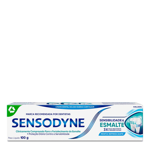 Creme Dental Sensodyne Sensibilidade & Esmalte Menta 100g