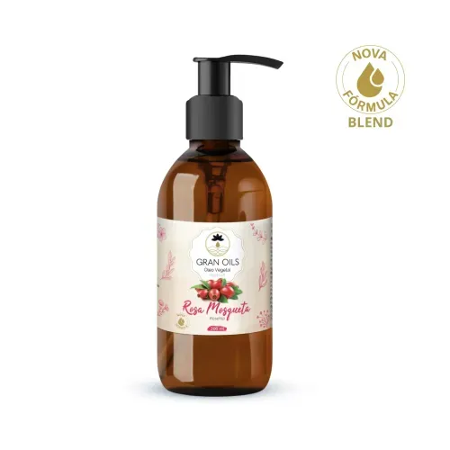 Óleo Capilar e Corporal Rosa Mosqueta Gran Oils Vegetal 200ml