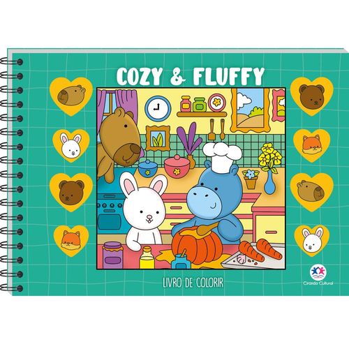 Cozy e Fluffy Livro Ciranda Cultural