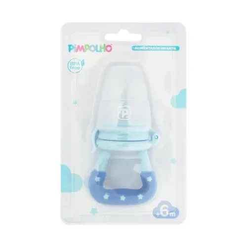 Alimentador Pimpolho Silicone Tamanho 6 Azul