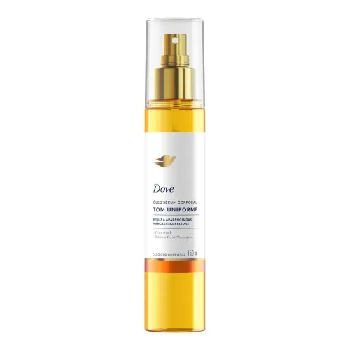 Óleo Corporal Sérum Dove Tom Uniforme Spray 150ml