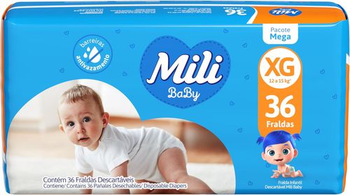 Fralda Mili Baby Mega XG