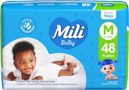 Fralda Mili Baby Mega M