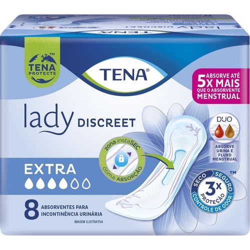 Abs Tena Lady Extra 8 unidades