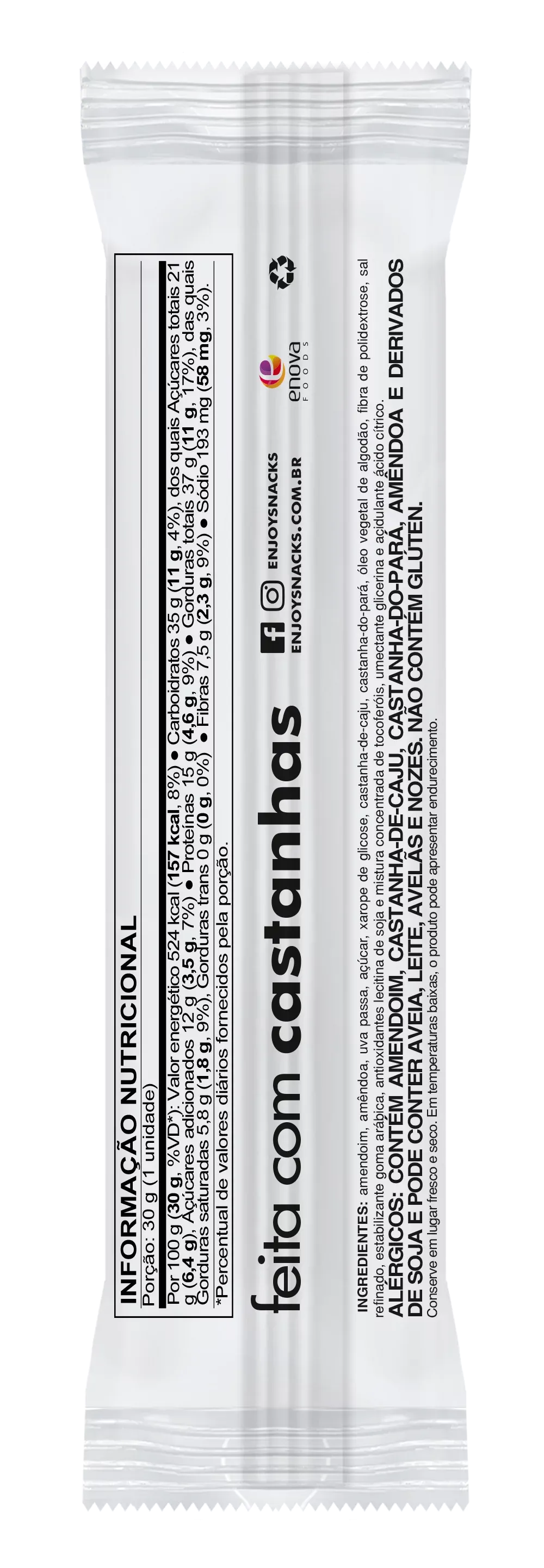 Barra de Cereais Nuts &Joy Classica 30g - Farma Conde