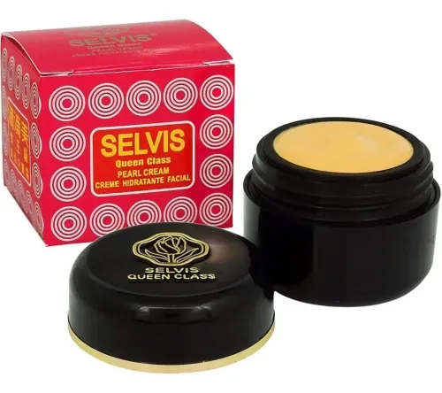 Selvis Creme Hidratante Facial Queen Class Pearl Cream 15g