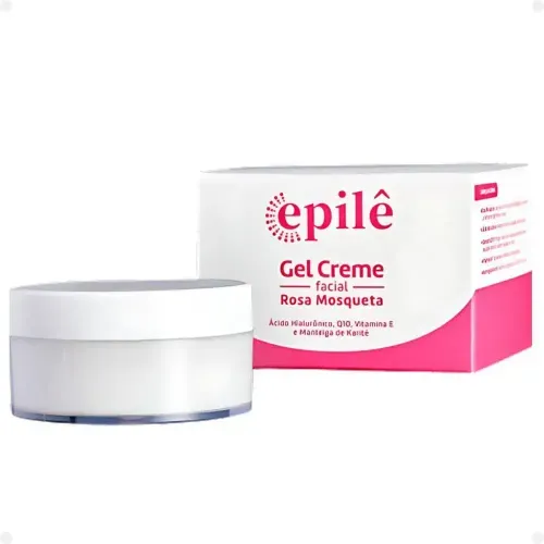 Gel Creme Facial Rugol Epilê Rosa Mosqueta 50G