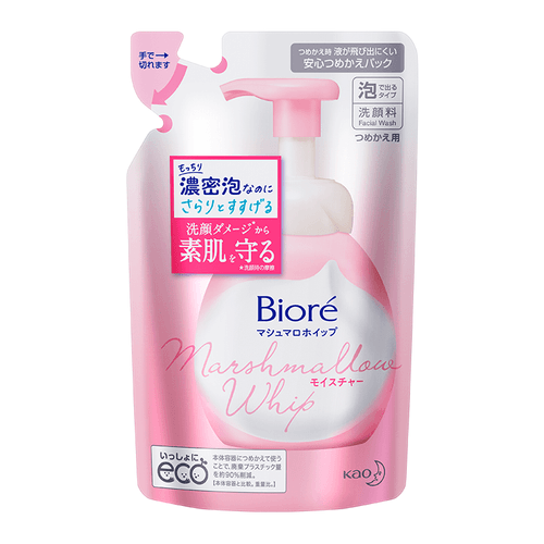 Sabonete Facial Biore Mashmallow Whip Refil 130ml