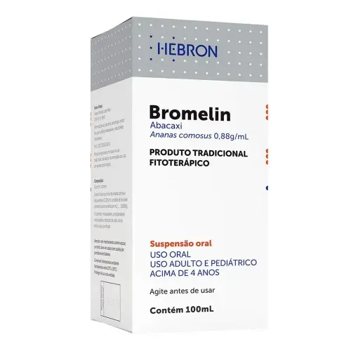 Bromelin Suspensão Oral Frasco 100ml