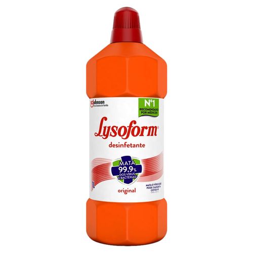 Lysoform Desinfetante e Antibactericida Bruto 1 Litro