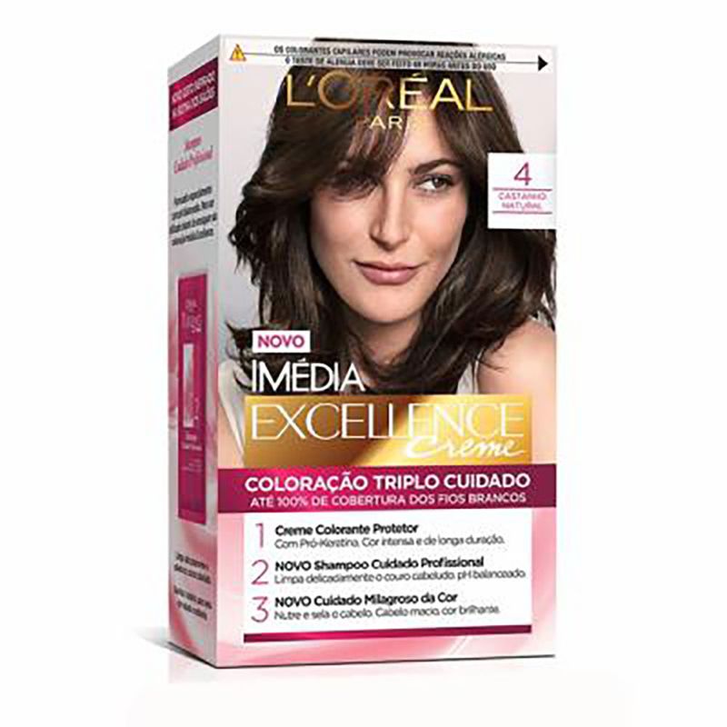 Tintura-L'Oréal-Imédia-4-Castanho-Natural