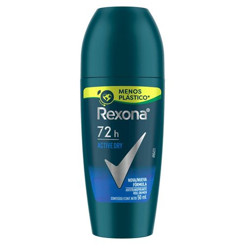 Desodorante Rexona Rollon Masculino Active 50ml
