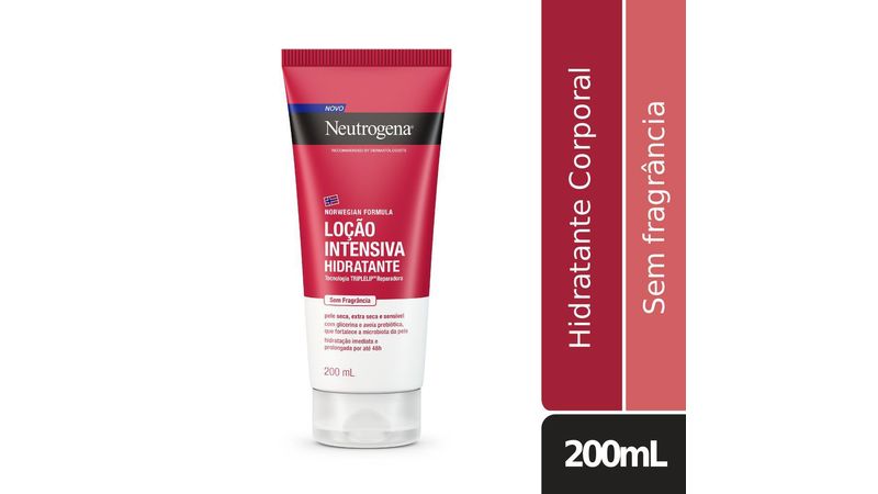 Loção-Hidratante-Neutrogena-Norwegian-Creme-sem-Fragrância-Frasco-200ml