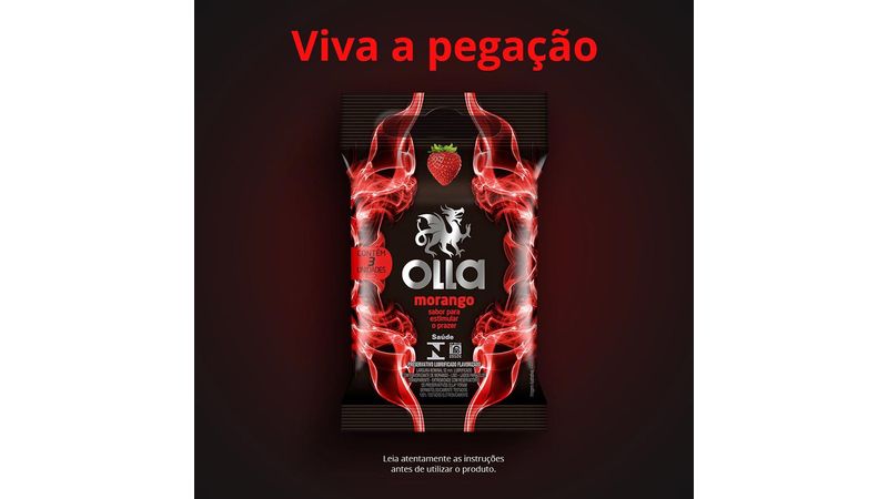 Preservativo-Olla-Sabor-Morango-3-Unidades