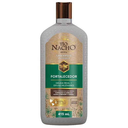 Shampoo Tio Nacho Fortalecedor Ervas Milenares Frasco 415ml