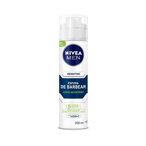 Espuma de Barbear Nivea Men Sensitive 200ml