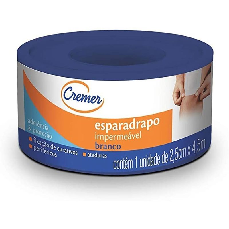 Esparadrapo-Cremer-Impermeável-25cm-x4,5m