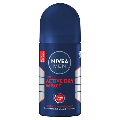 Desodorante Nivea Rollon Masculino Dry Impact 50ml