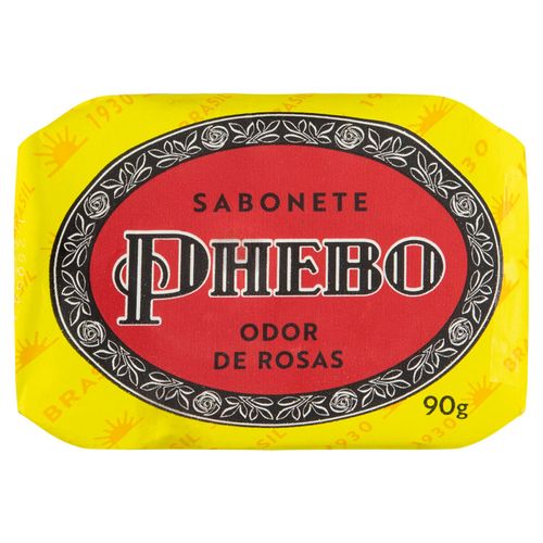 Sabonete Barra Phebo Odor Rosas 90g