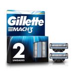 Carga-para-Aparelho-de-Barbear-Gillette-Mach3-2-Unidades
