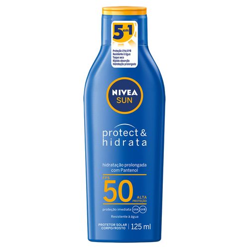 Protetor Solar Nivea Sun Light Feeling FPS50 Frasco 125ml