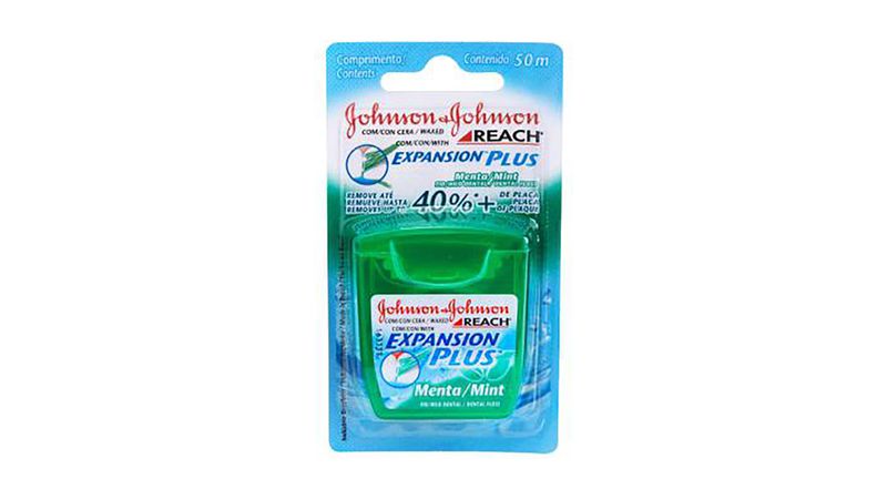 Fio-Dental-Johnsons-Reach-Menta-50m