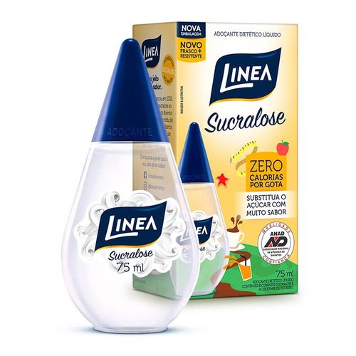 Adoçante Linea Gotas Frasco 75ml