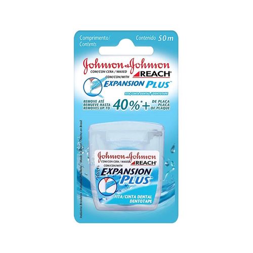 Fio Dental Johnsons Expansion Plus Regular 50m