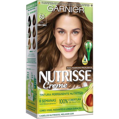 Tintura Garnier Nutrisse 60 Aveia Louro Escuro