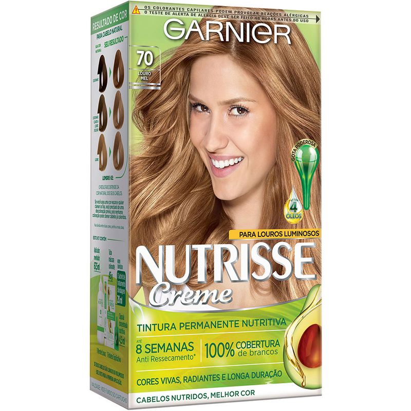 Tintura-Garnier-Nutrisse-70-Mel-Louro-Natural