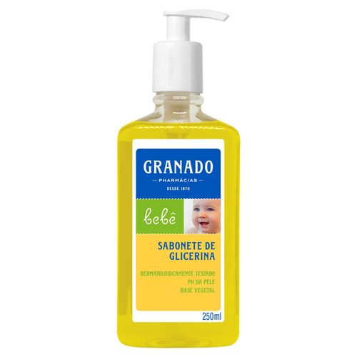 Sabonete Infantil Granado Bebê Glicerina Frasco 250ml
