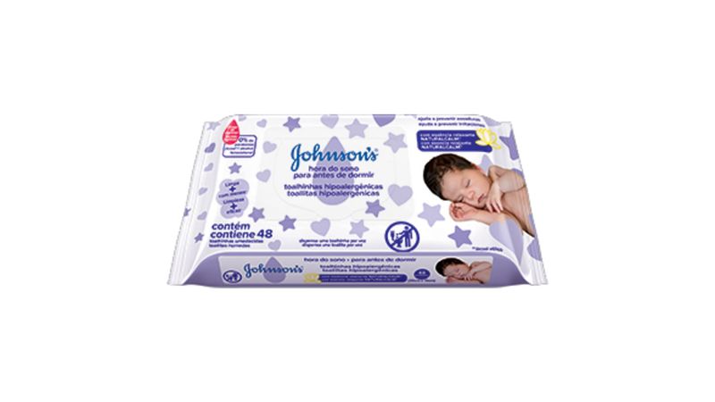 Toalhinhas-Umedecidas-Johnsons-Baby-Hora-do-Sono-48-Unidades