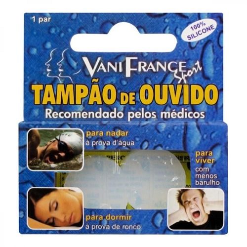Tampão de Ouvido Vani France Cartelado