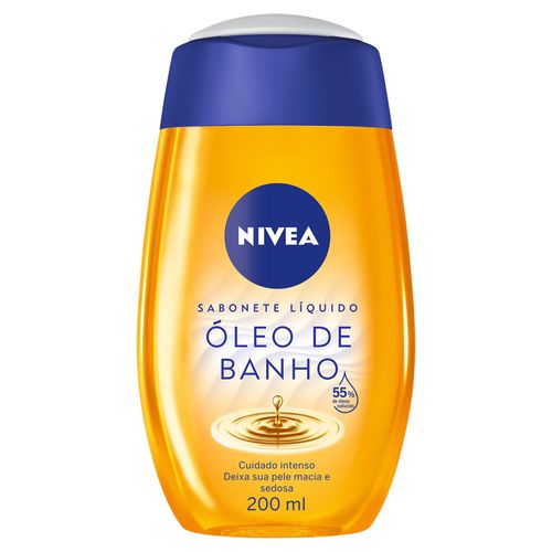 Sabonete Líquido Nivea Natural Oil Frasco 200ml