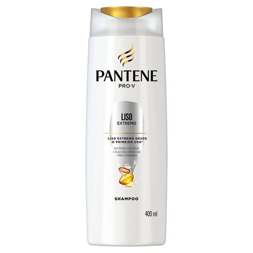 Shampoo Pantene Liso Extremo Frasco 400ml