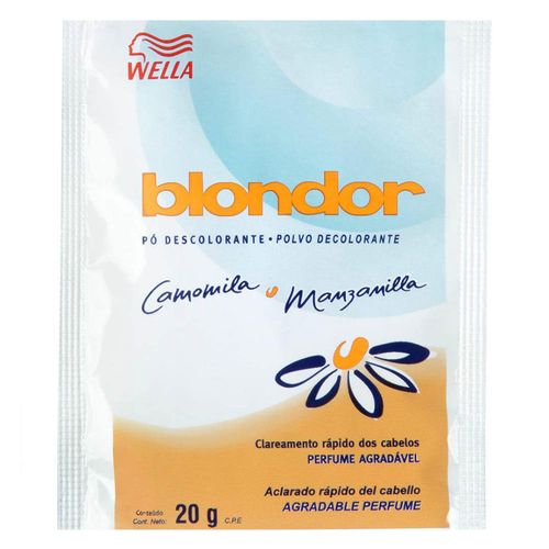 Descolorante Blondor 20g Camomila Ind