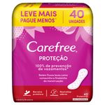 Protetor-Diário-Carefree-Proteção-sem-Perfume-40-Unidades