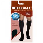 Meia-Kendall-Masculina-Média-Compressão-Preta-G-1802