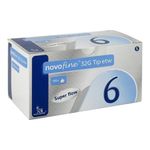 Agulha-Novofine-Caneta-30-x-6-Caixa-100-Unidades