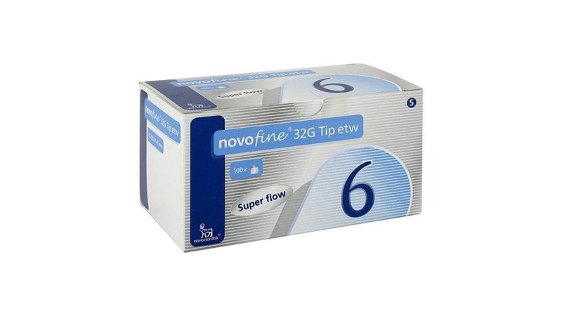 Agulha-Novofine-Caneta-30-x-6-Caixa-100-Unidades