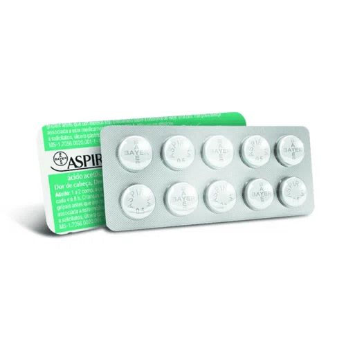 Aspirina 500mg Blíster 10 Comprimidos